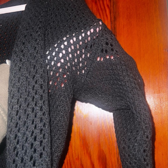 ⭐️Harper Heritage ⭐️ from Francesca’s⭐️ Black long sleeve sweater Duster ⭐️ - Picture 8 of 15